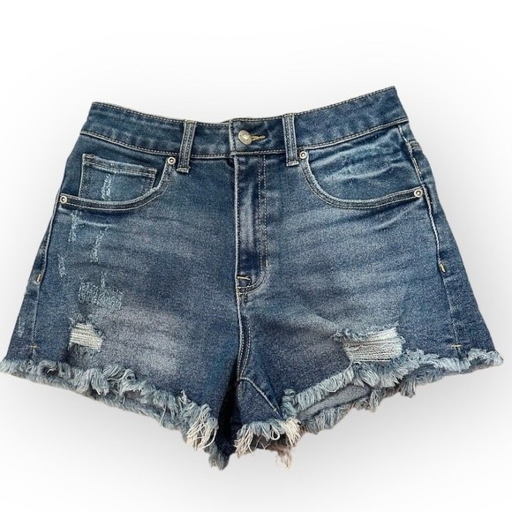Harper distressed Jean shorts size 27